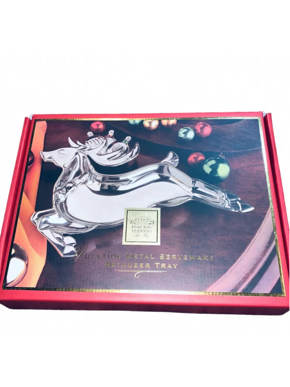 Lenox Reindeer Serving Tray